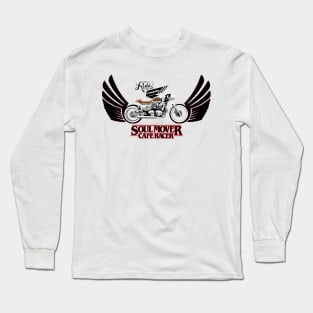 winged Cafe Racer Soul Mover with type Long Sleeve T-Shirt